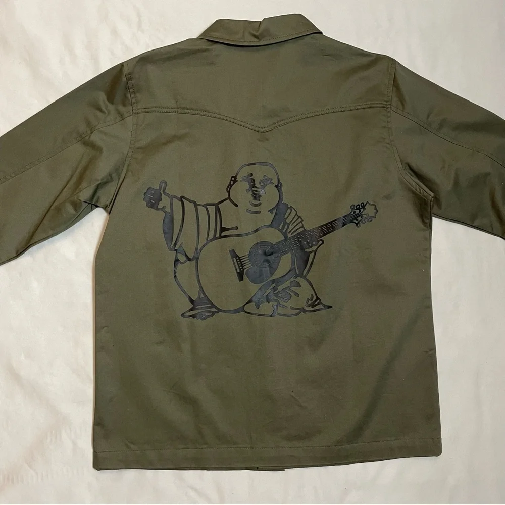 NWT New $199 True Religion BUDDHA MILITARY JACKET Size S